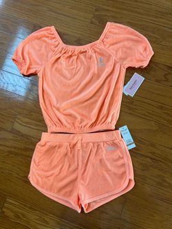 NWT Juicy Couture girls 2pcs outfit set size 12