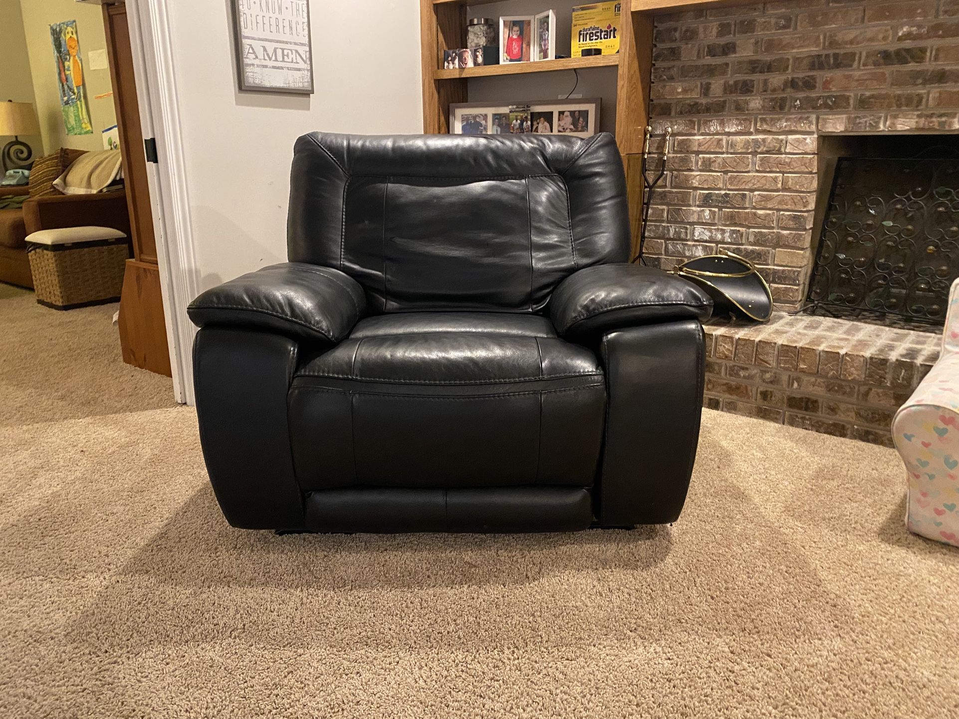 Leather Recliner Chair