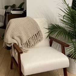 Mid Century Modern Upholstered Armchair