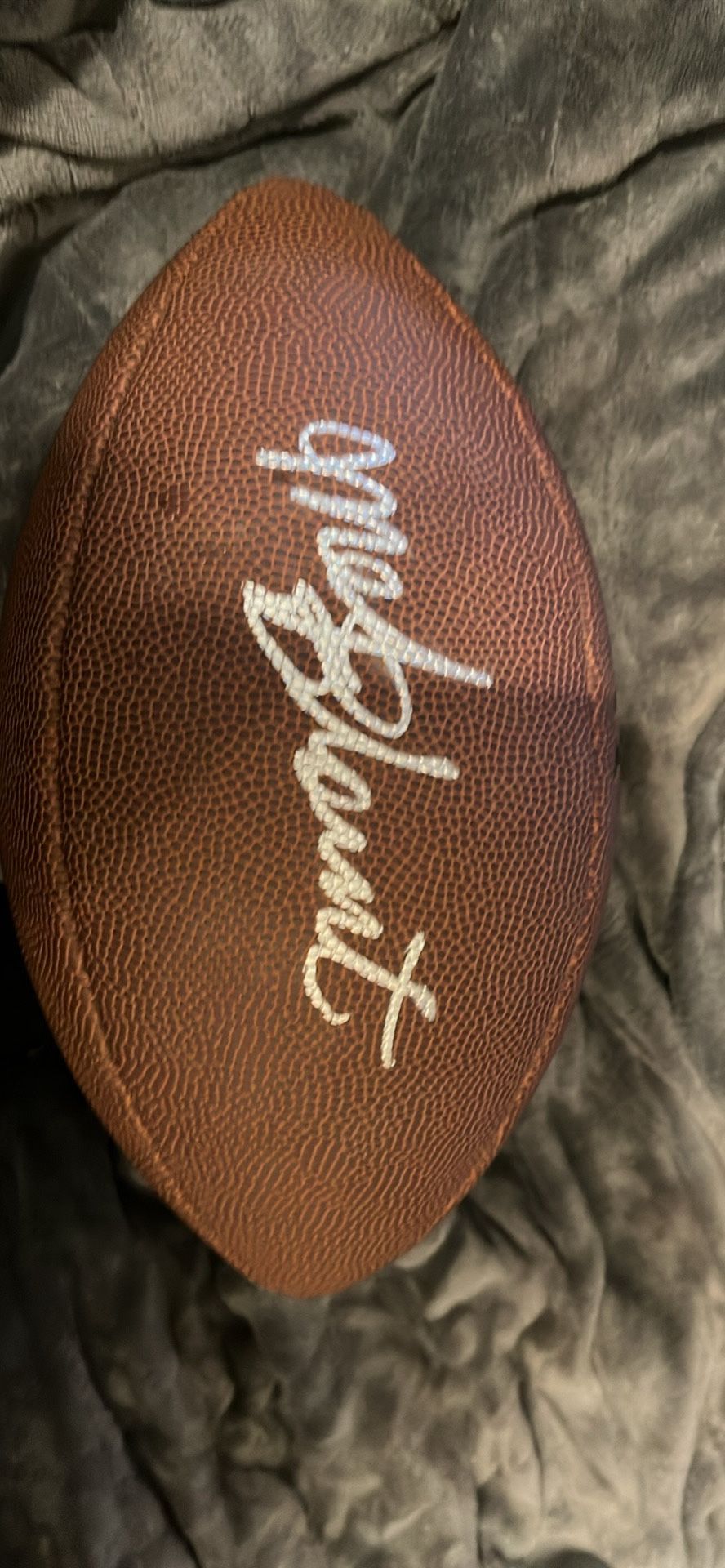 Mel Blount Signed ball