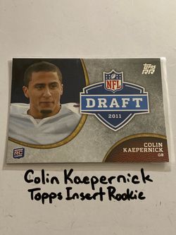 Colin Kaepernick San Francisco 49ers QB Topps Short Print Insert Rookie Card.