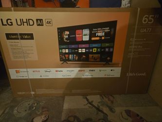 LG UHD Ai 4K 65" inch