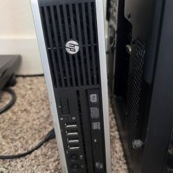 HP Elite 8200 Intel Quad Core  Desktop PC 160GB Drive 8GB Ram Need OS
