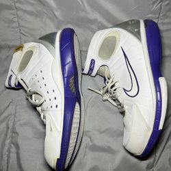 Nike Air Zoom Huarache 2K4 Color - White / Court Purple