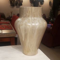 Acrylic Pour Vase 9x6 In Tall