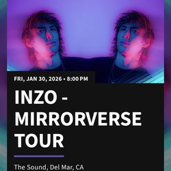 Inzo At The Sound In Del Mar $67 Terrance Center Section C
