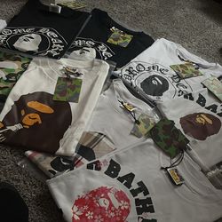 Bape shirt(s) (multiple sizes)