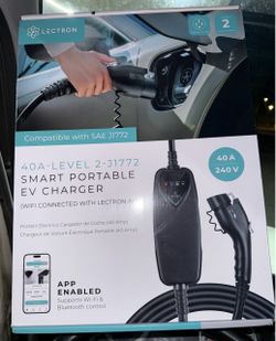 Lectron Level 2 Smart Portable EV Charger 40A