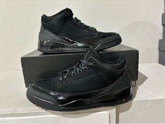 Jordan 3 Black Cat Size 10.5