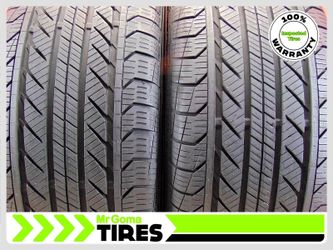 2 CONTINENTAL PROCONTACT GX SSR RFT MOE 235/55R18 USED TIRES 8/32 TREAD 2355518