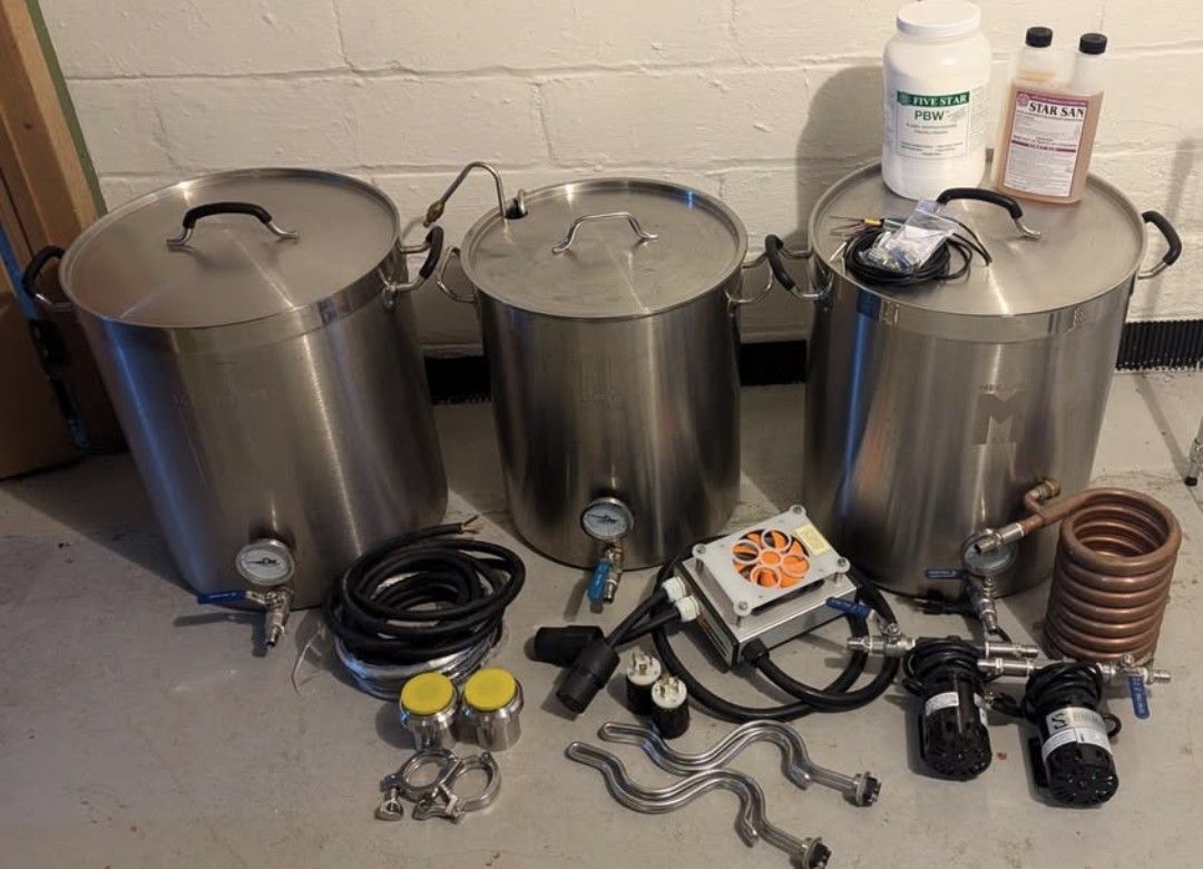 Electric Brewery Equipment - Items Can Also Be Sold Individually