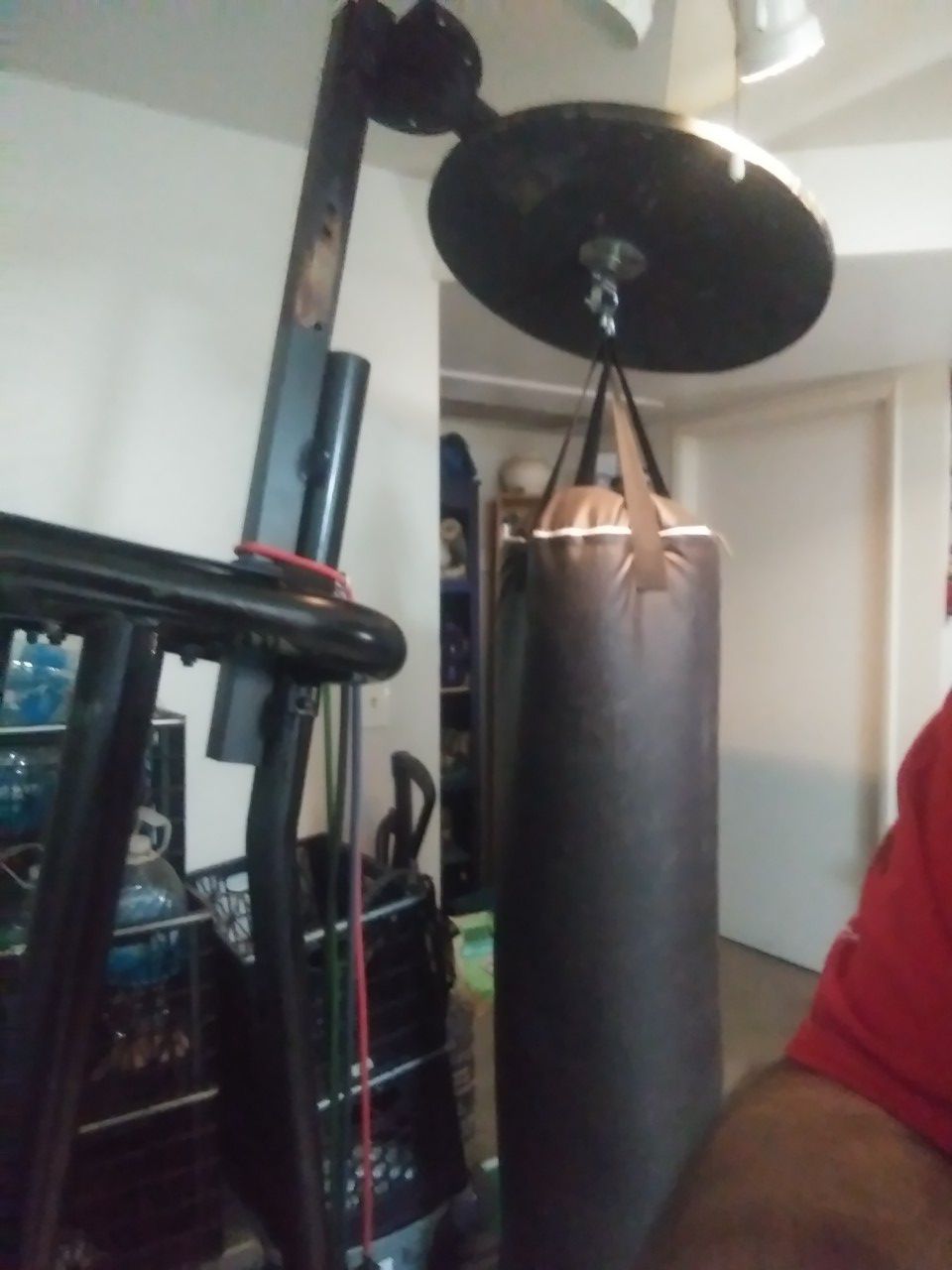Punching bag the nice stand also