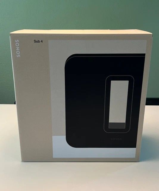 Brand New Sonos Sub Wireless Subwoofer Black Color - Gen. 4