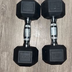 15 Pound Dumbbells 28 Dollars 