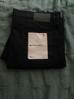 Purple Brand Black Jeans with Tags Size 40