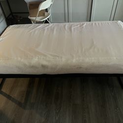 Twin Bed With Mattress And Frame 