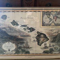 Hawaii – “Map Of The Sandwich Aisles” By Blaze Domino