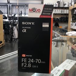Sony FE  24-70mm F/2.8 G Master II FF Lens