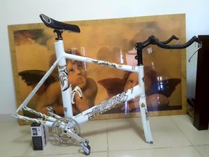 Photo Ultra Light Frame Cannondale Ironman 800 (25th Anniversary), Size : 60cm. (XL) Excellent Condition.