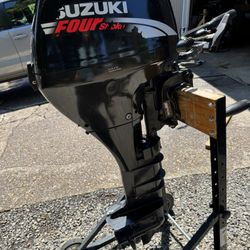 2005 Suzuki 9.9hp long Shaft 4 Stroke Outboard Boat Motor