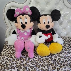 Minnie and Mickey Mouse  