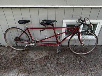 Vintage Santana Arriva Tandem Bicycle with Child Crankset Accessories