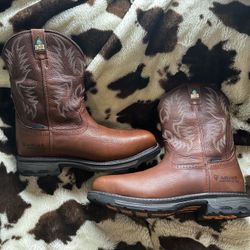 Ariat Western Work Boots!!! Composite Toe, CSA, WATERPROOF, Size 13D!!