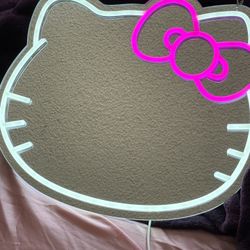 Hello kitty Led mirror 