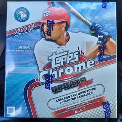 Topps chrome update series sealed box