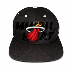 Adidas Miami Heat black NBA Snapback 