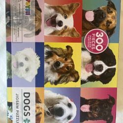 300 Piece jigsaw puzzle of dogs