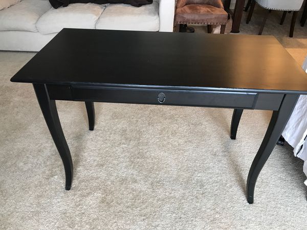 Ikea Leksvik Desk Black 119x60 Cm For Sale In Waltham Ma