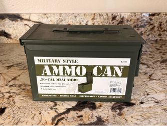 Ammo can or case