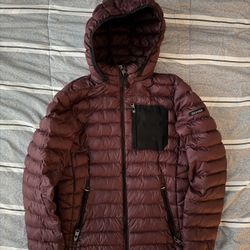 Calvin Klein Packable Men’s Premium Down Jacket and Hoodie (Size M)
