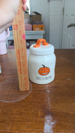 Rae Dunn jack-o’-lantern Halloween