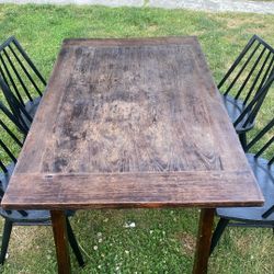 Sturdy Table And Chairs 