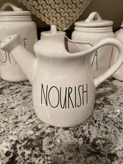 Rae Dunn NOURISH Watering Can