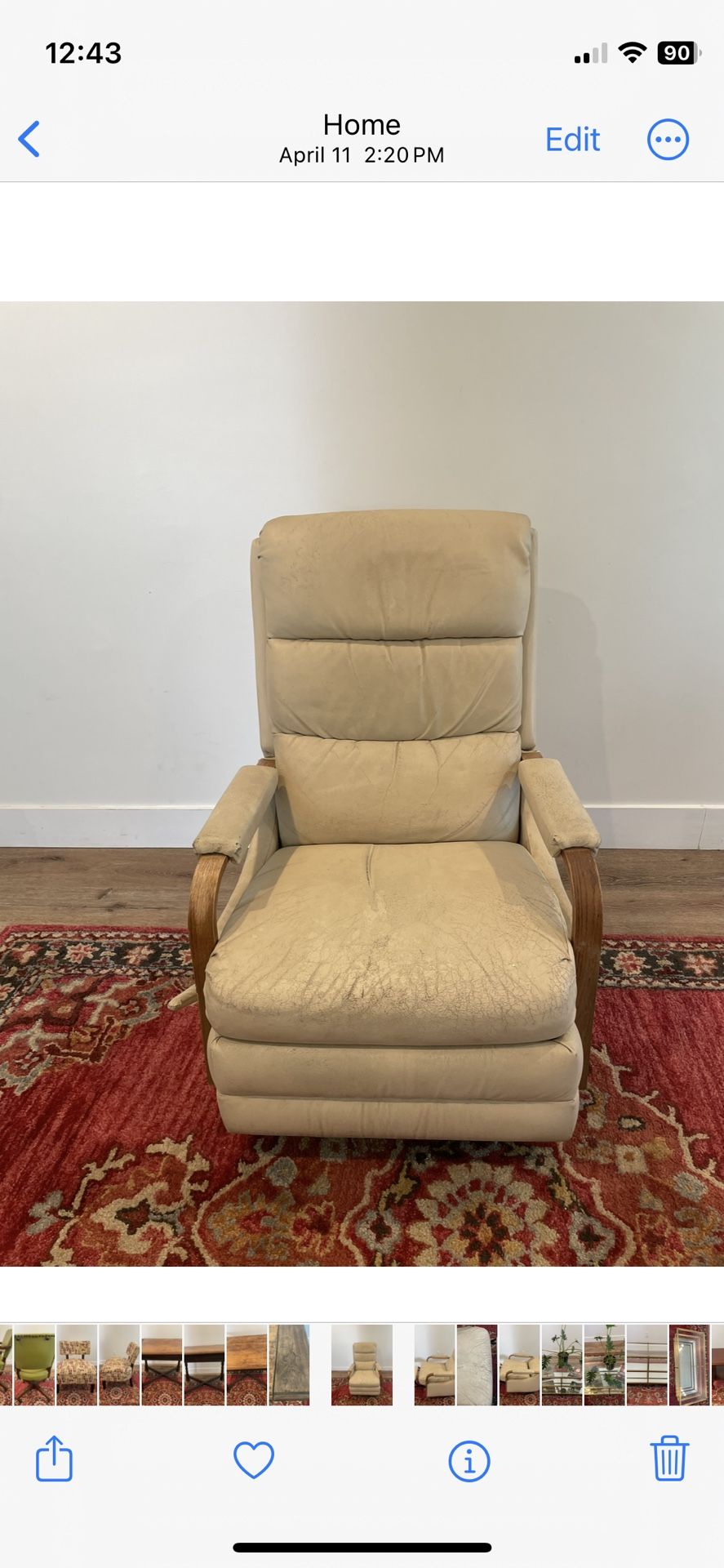 Leather Recliner