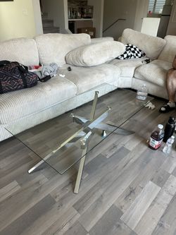 Glass coffee Table