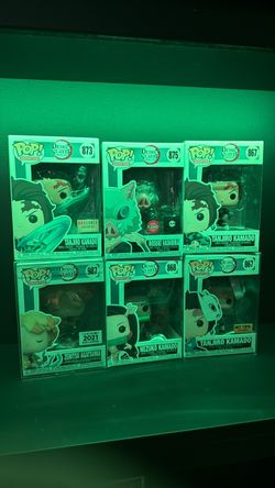 Demon slayer Funko figures mint/near mint