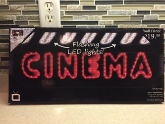 Cinema LED sign