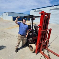 36v Electric Forklift Clark 4000 Lb Capacity
