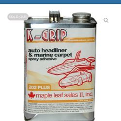 Auto Headliner Marine Carpet Adhesive 