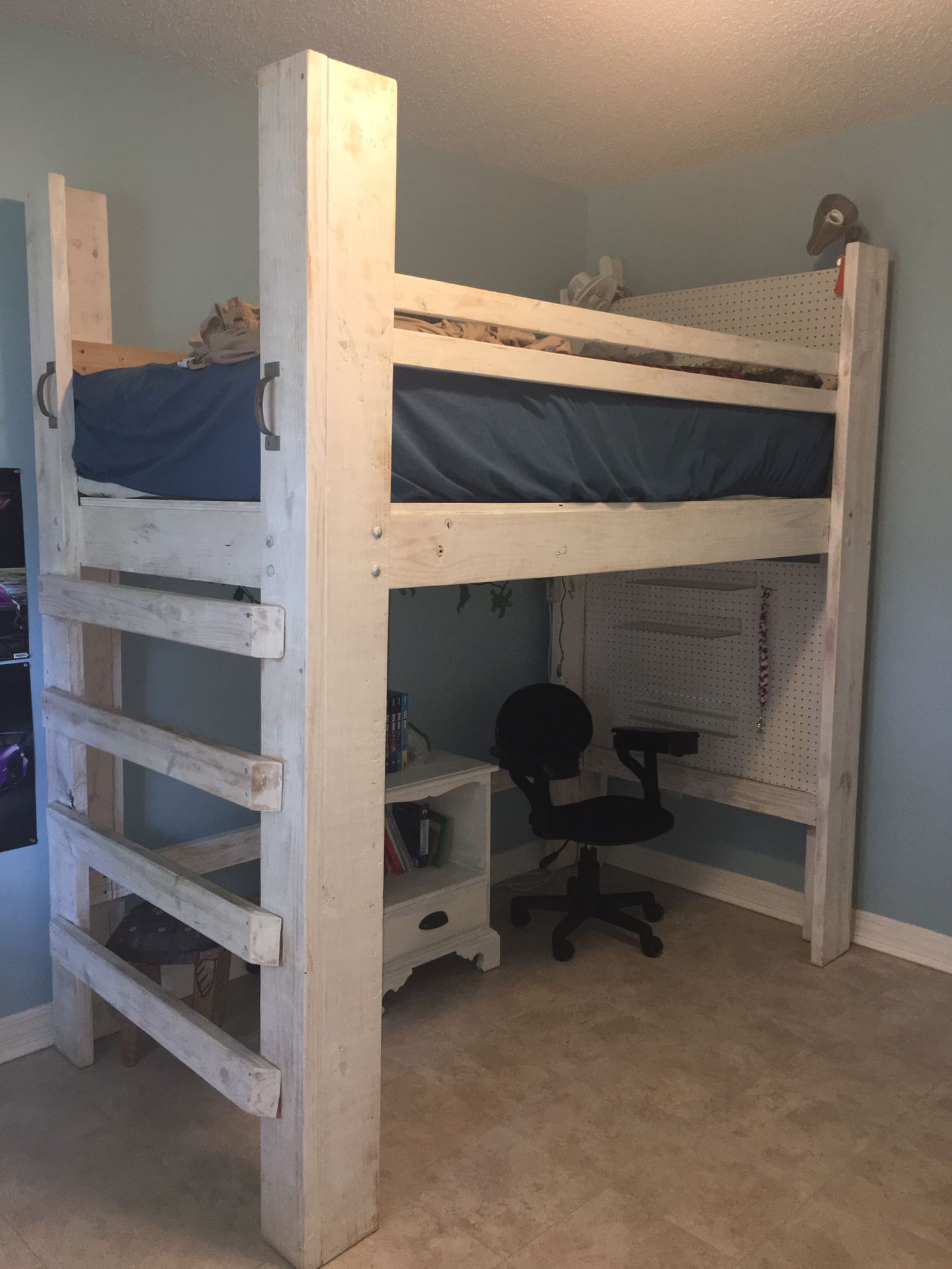 Loft single bed