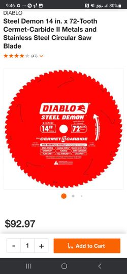 Diablo 14" Blade New