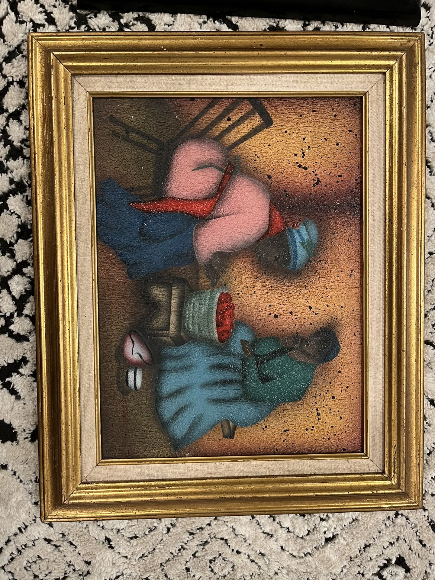 Antique oil painting