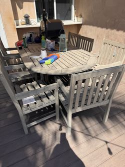 Free Patio Table And Chairs