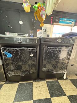 Maytag Front Load Washer and Dryer Set