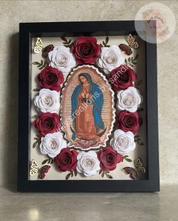Virgen de Guadalupe Shadow Box