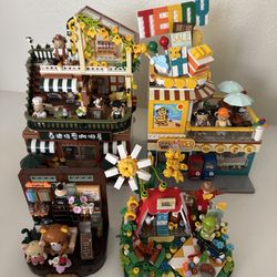 Lot of inbrixx building block toys